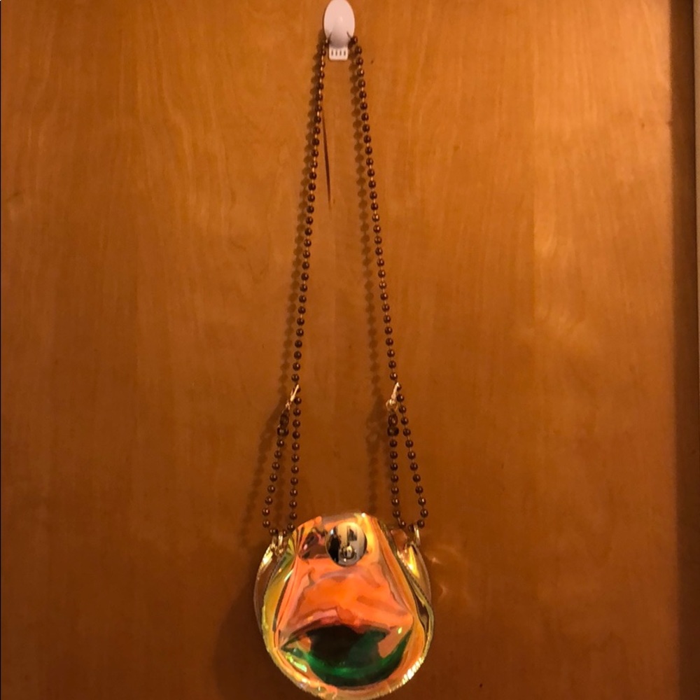 LF Clear Holographic crossbody